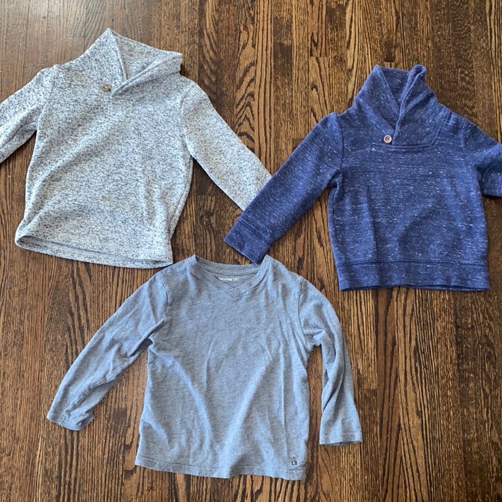 3T boys long sleeved shirts